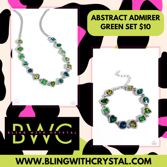 Abstract Admirer - Green Set