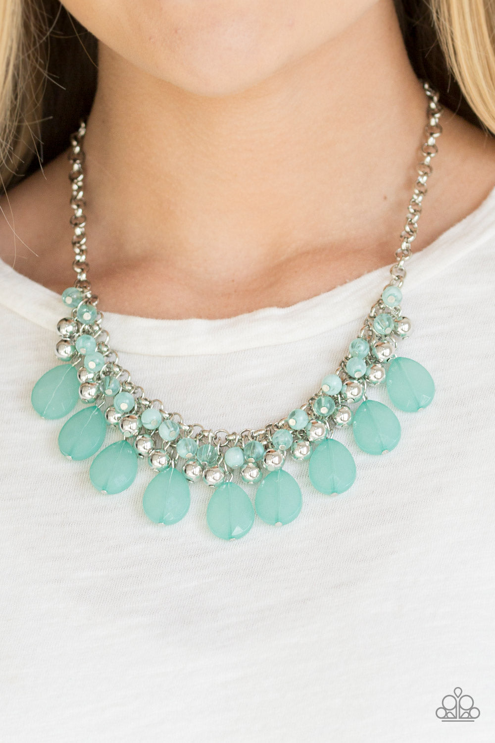 Trending Tropicana - Green - Bling With Crystal