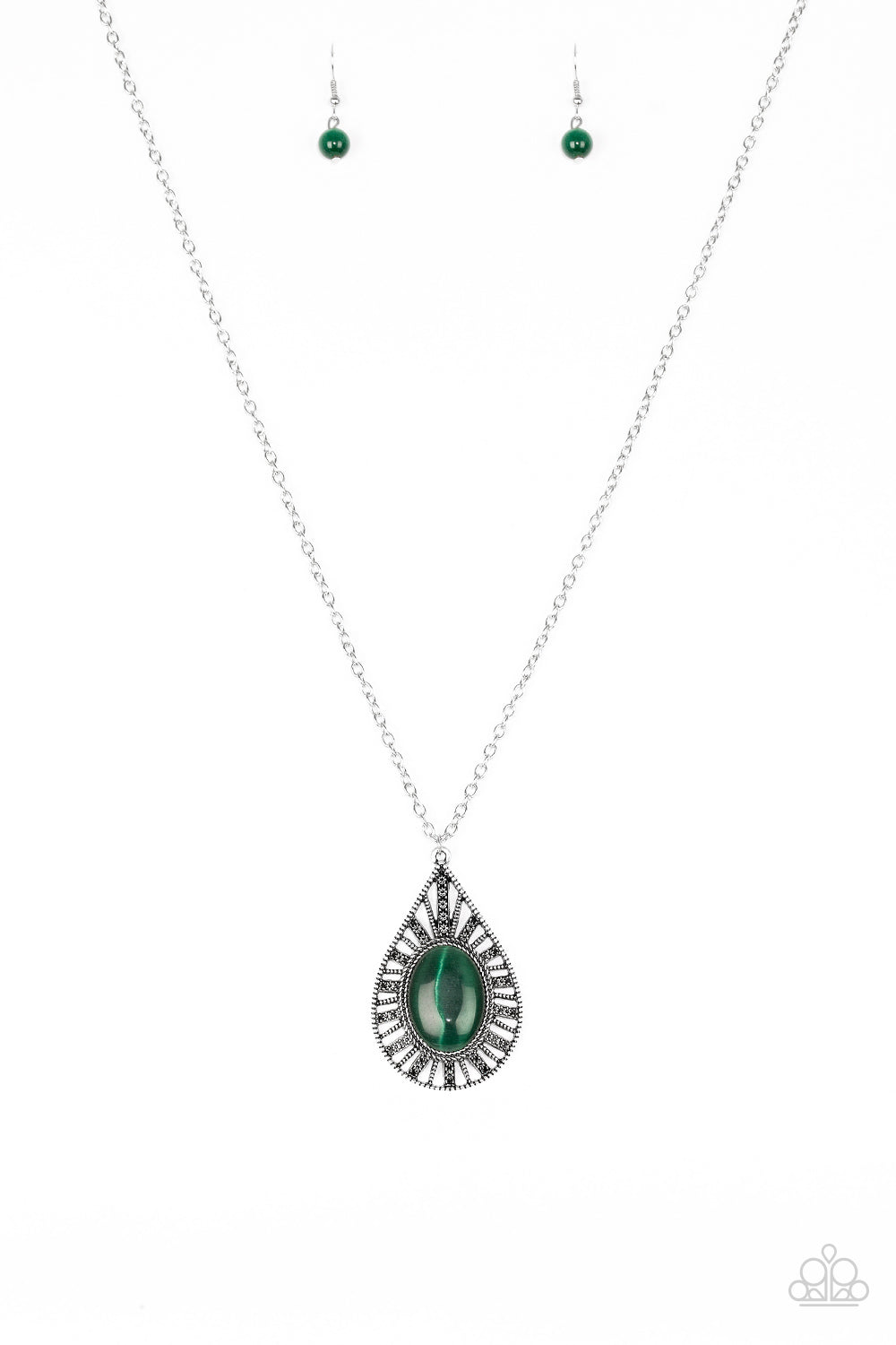 Total Tranquility - Green - Bling With Crystal