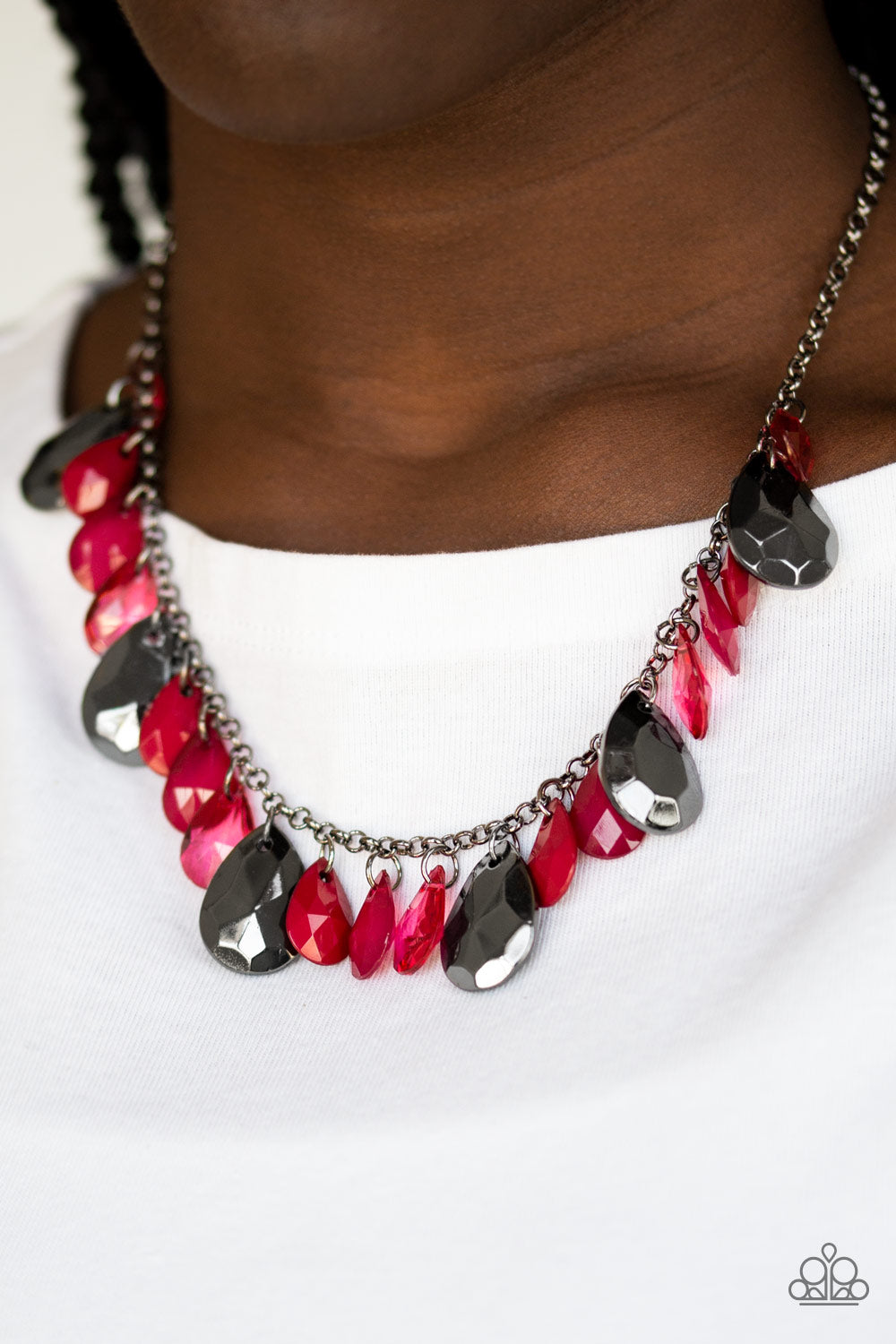 Hurricane Season - Red - Bling With Crystal