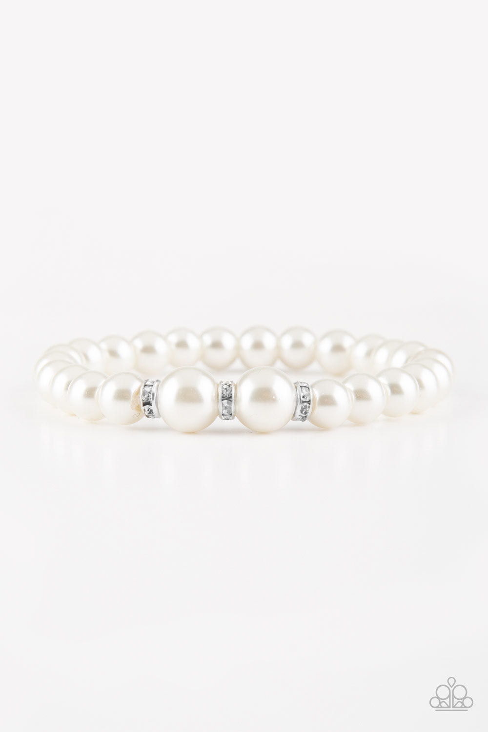 Radiantly Royal - White - Bling With Crystal
