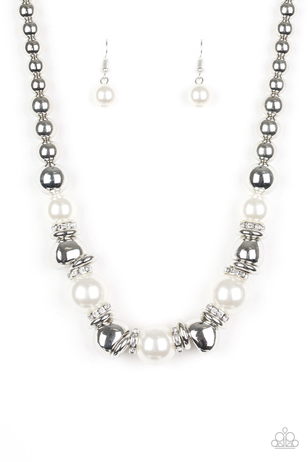 Hollywood HAUTE Spot - White - Bling With Crystal