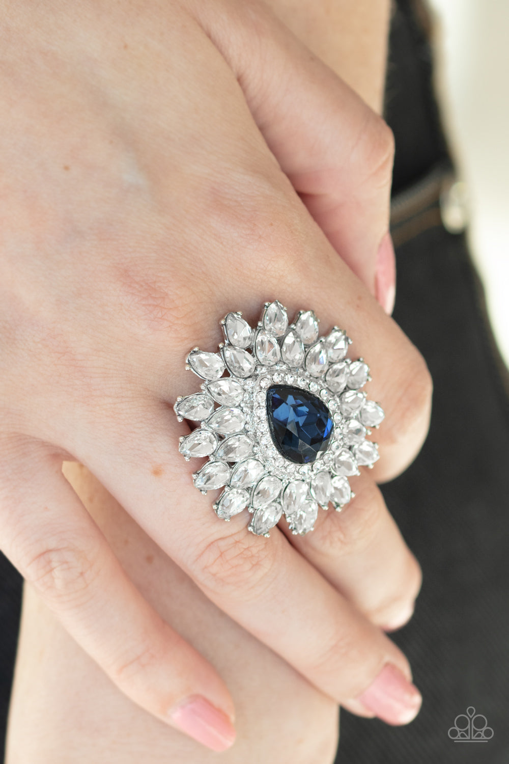 Whos Counting? - Blue - Bling With Crystal
