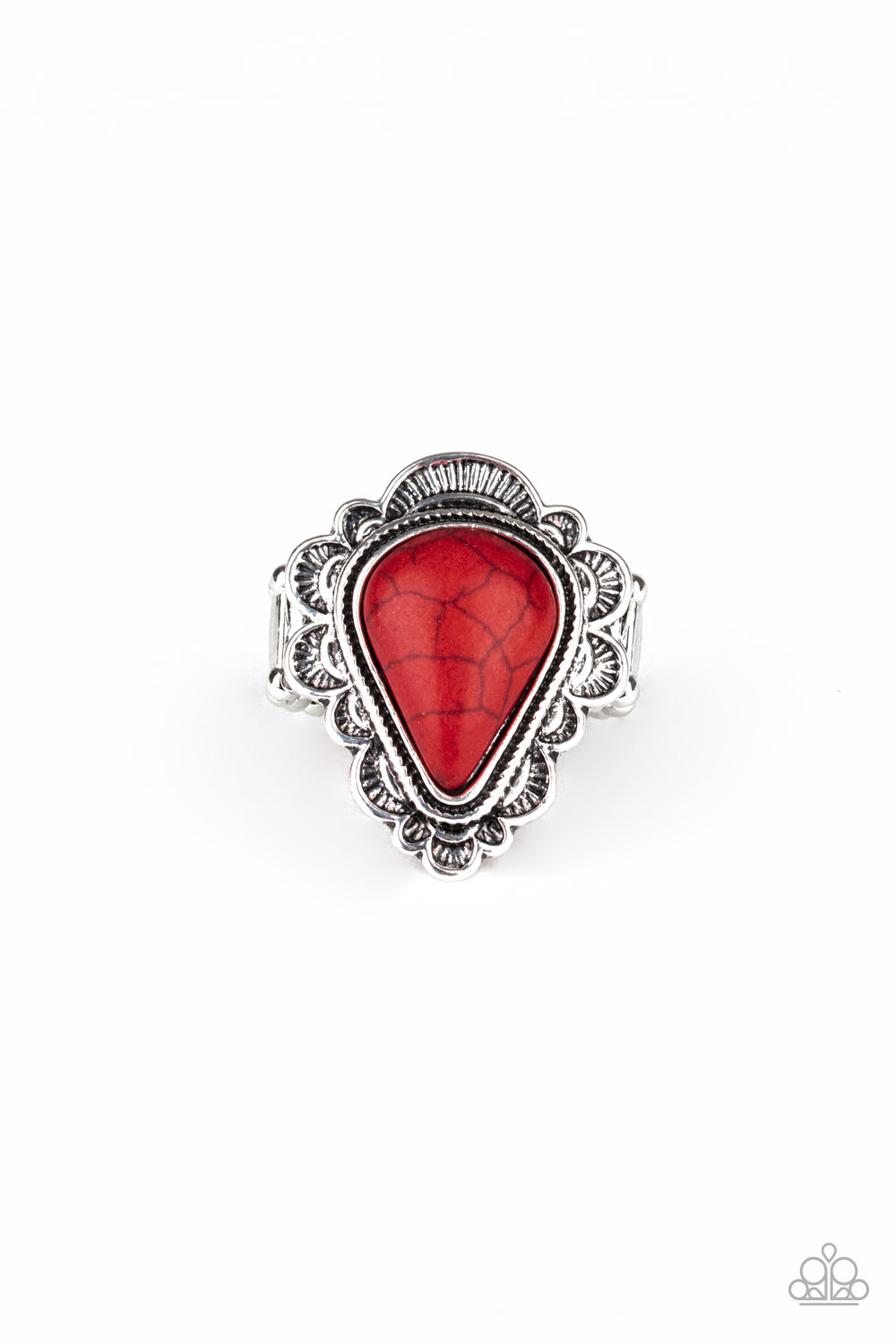 Desert Escape - Red - Bling With Crystal
