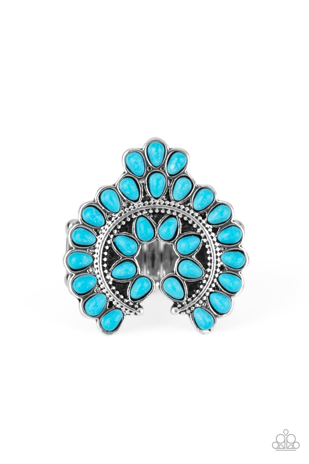 Trendy Talisman - Blue - Bling With Crystal