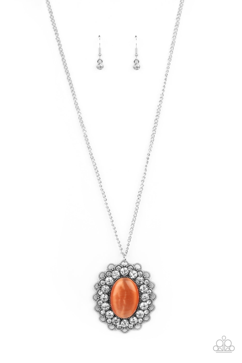 Oh My Medallion - Orange ***COMING SOON*** - Bling With Crystal