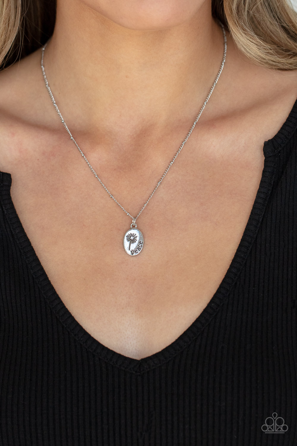 Be The Peace You Seek - Silver - Bling With Crystal