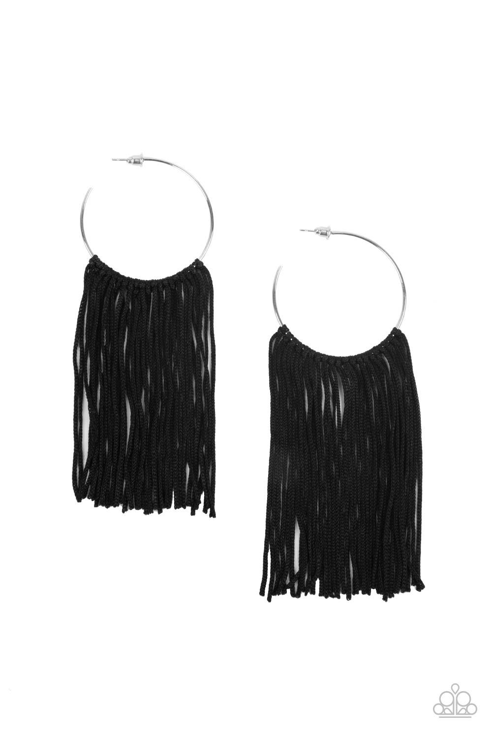 Flauntable Fringe - Black ***COMING SOON*** - Bling With Crystal