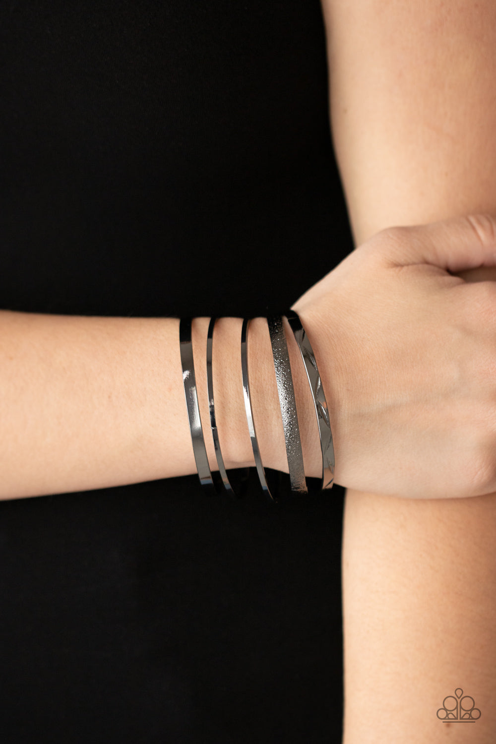 Stackable Style - Black ***COMING SOON*** - Bling With Crystal