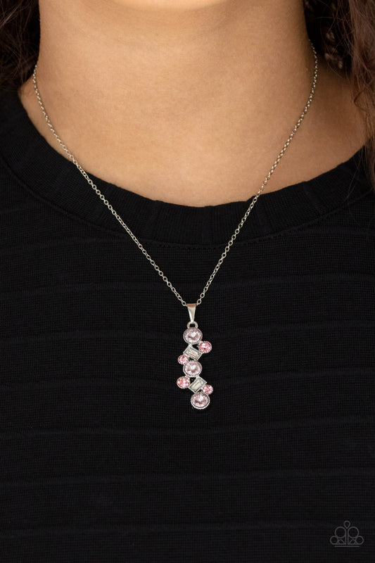 Classically Clustered - Pink ***COMING SOON*** - Bling With Crystal