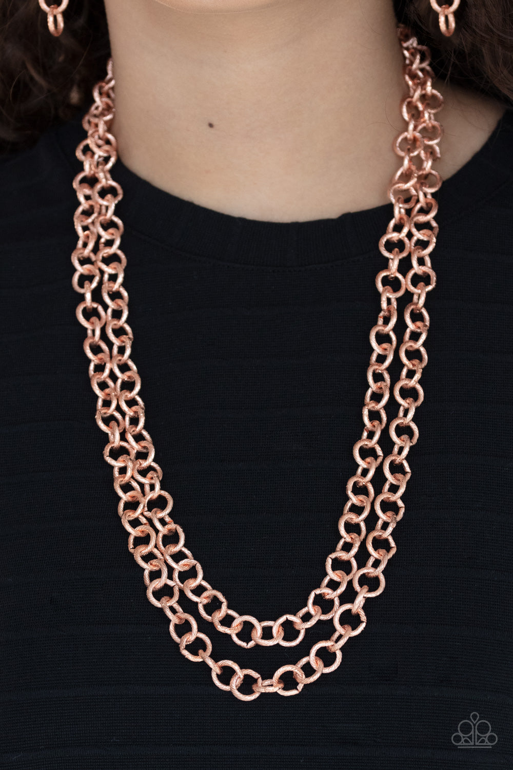 Grunge Goals - Copper - Bling With Crystal