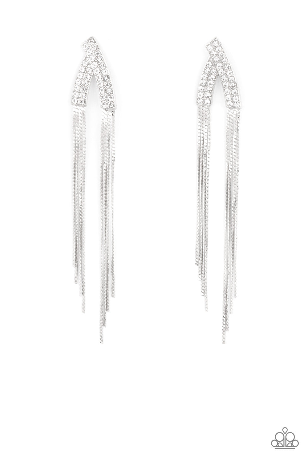 It Takes Two To TASSEL - White ***COMING SOON*** - Bling With Crystal
