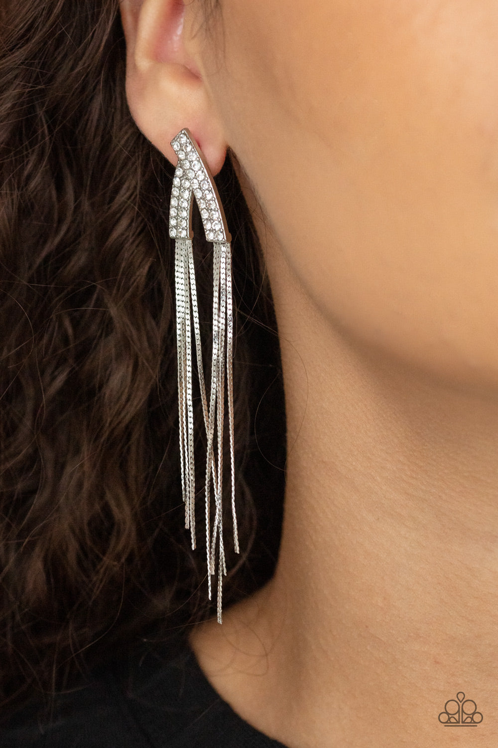 It Takes Two To TASSEL - White ***COMING SOON*** - Bling With Crystal
