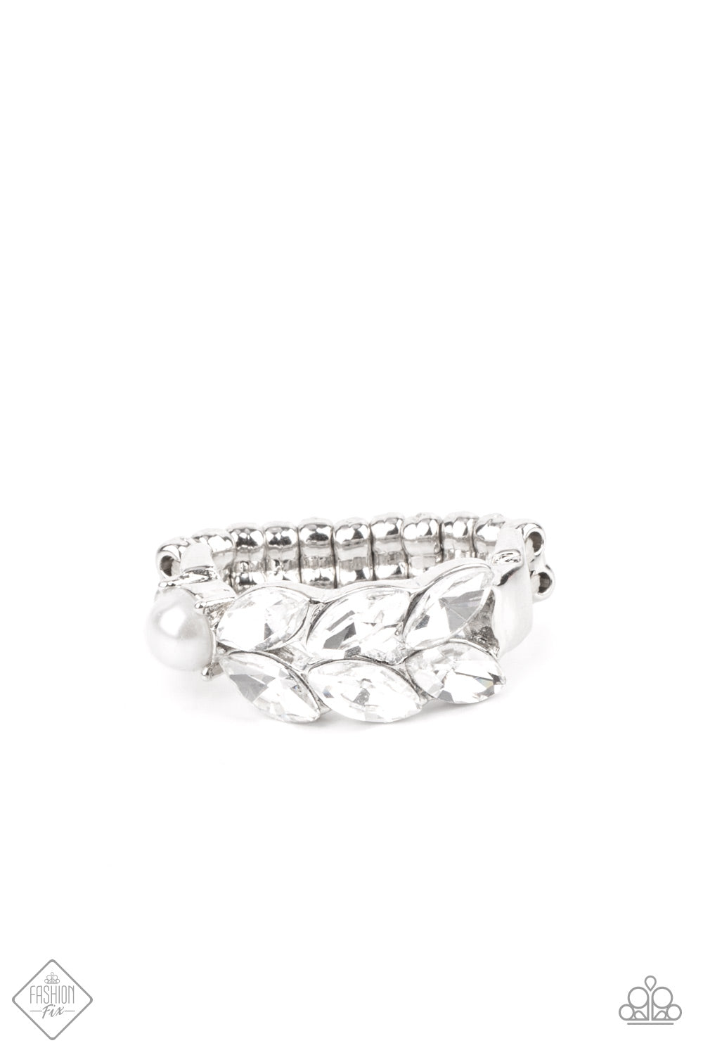 Majestically Musing - White - Bling With Crystal