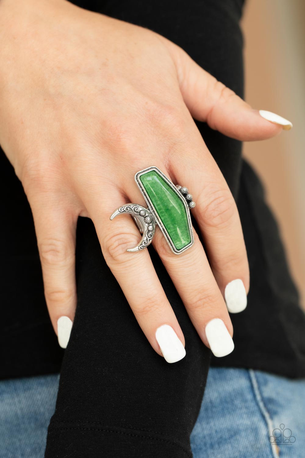 Cosmic Karma - Green - Bling With Crystal