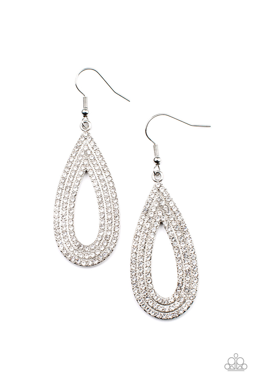 Exquisite Exaggeration - White ***COMING SOON*** - Bling With Crystal