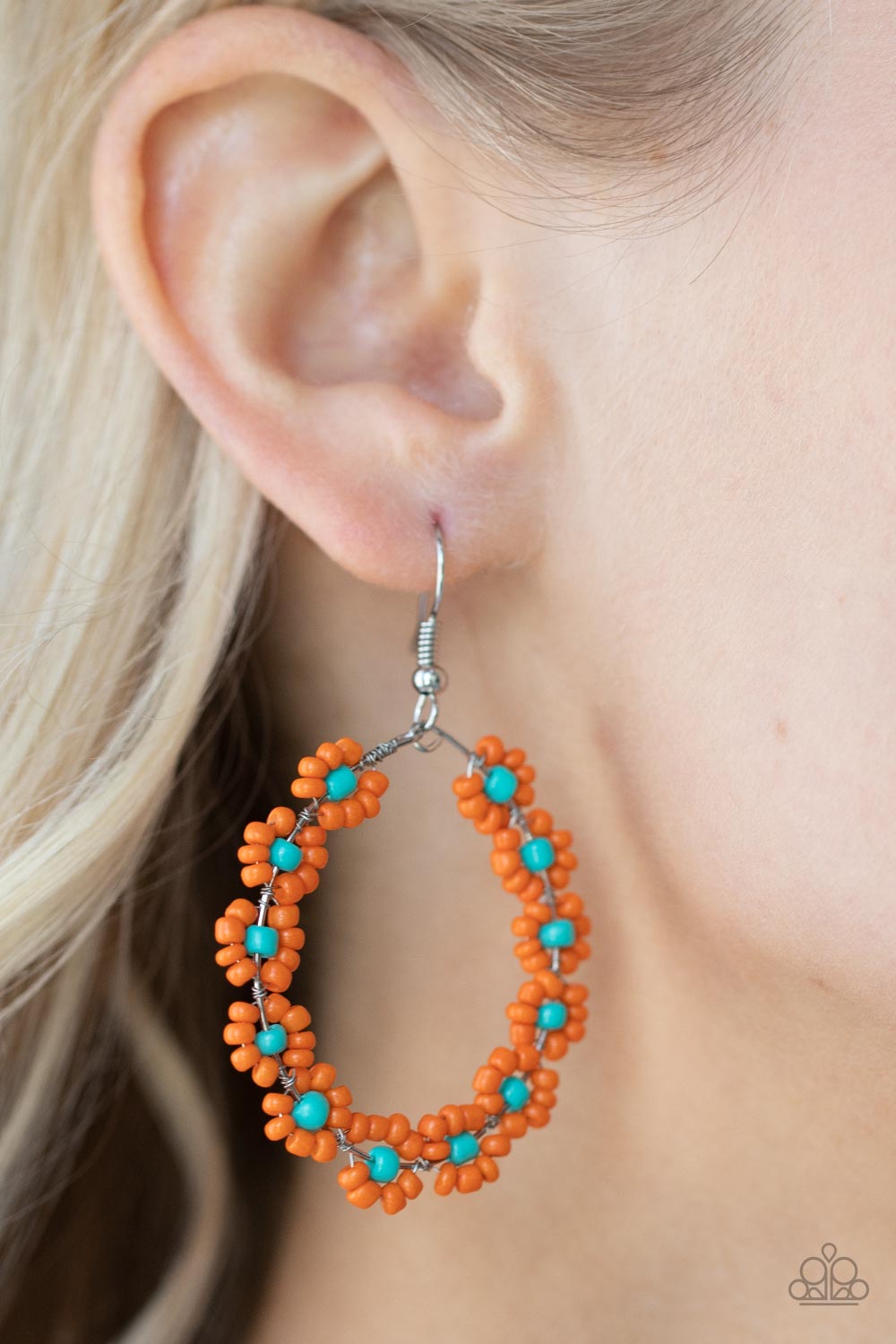 Festively Flower Child - Orange ***COMING SOON*** - Bling With Crystal