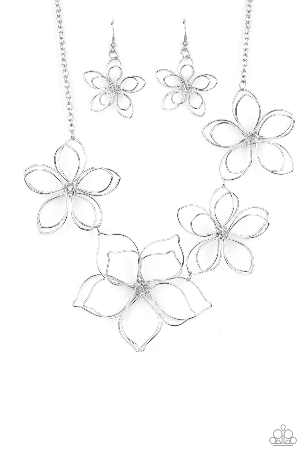 Flower Garden Fashionista - Silver ***COMING SOON*** - Bling With Crystal