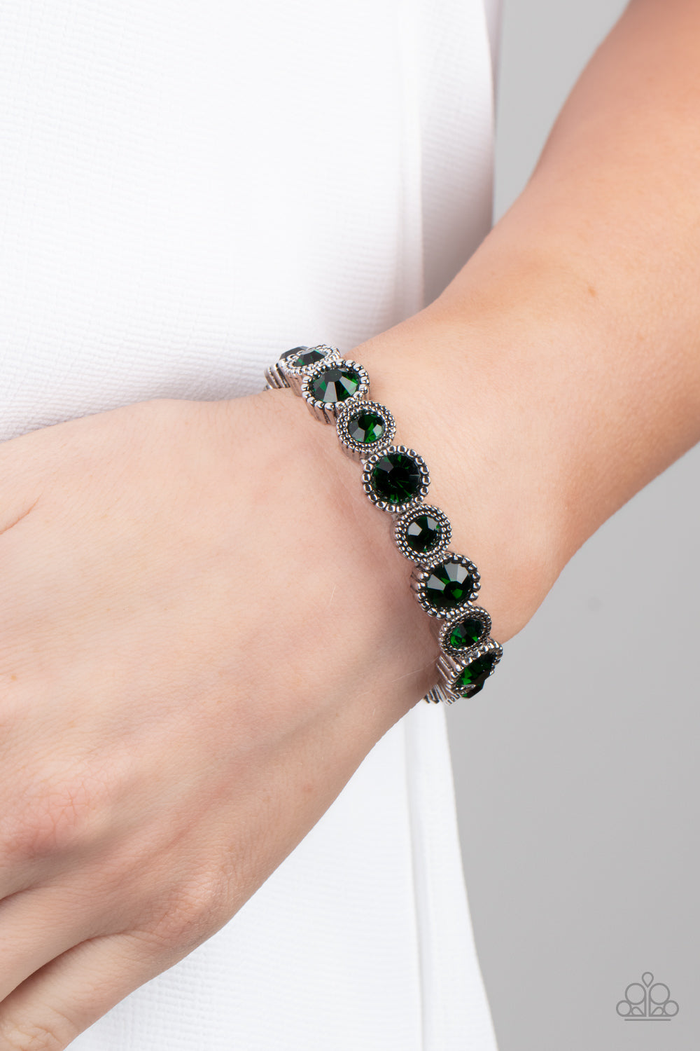 Phenomenally Perennial - Green - Bling With Crystal