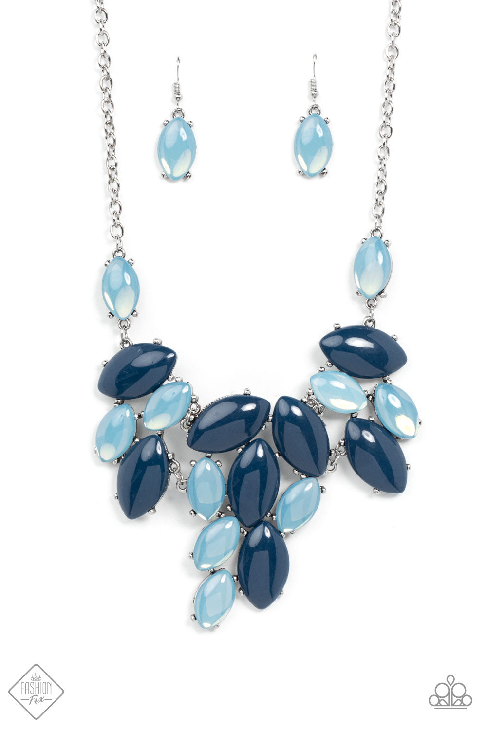 Date Night Nouveau - Blue - Bling With Crystal