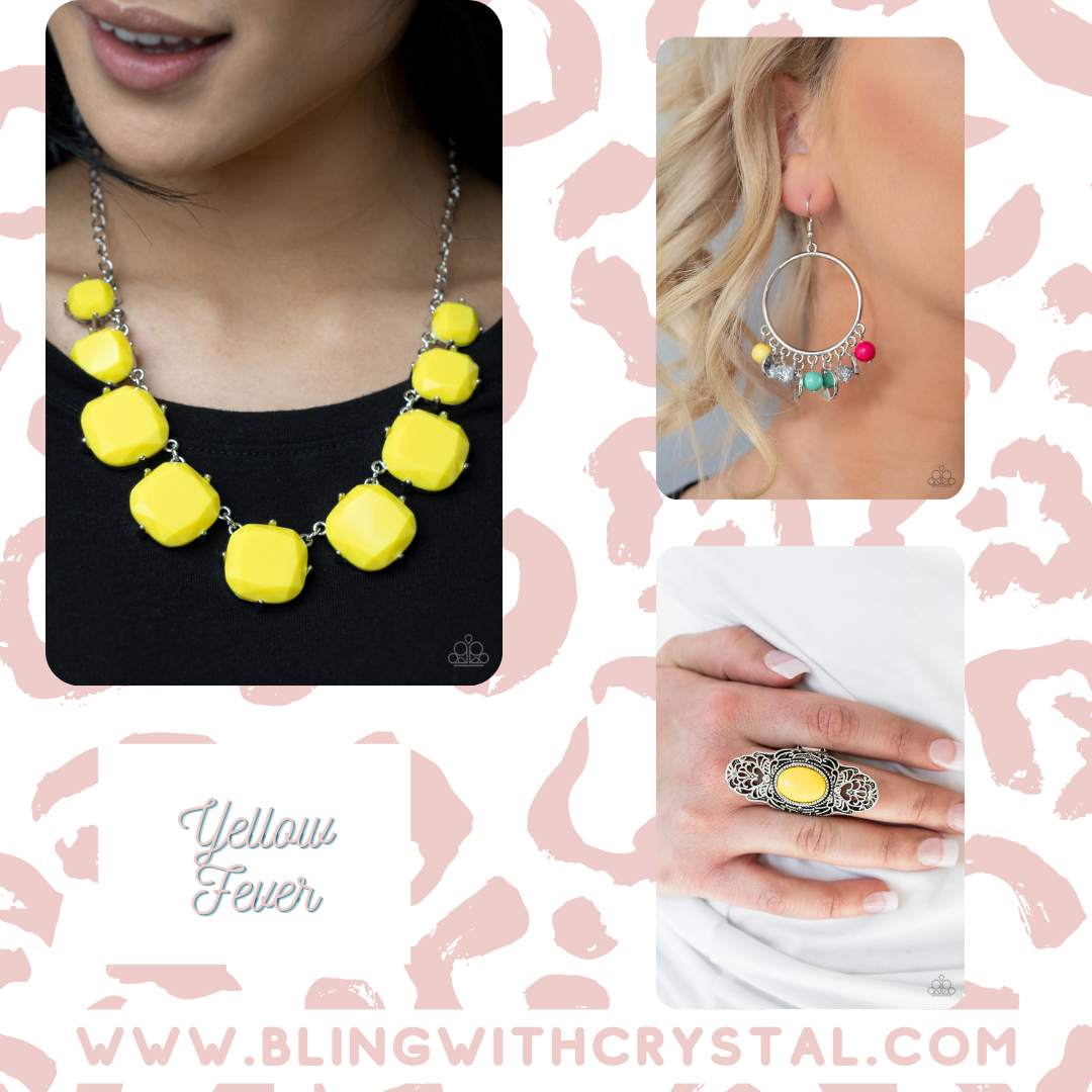 Yellow Fever - Bling With Crystal